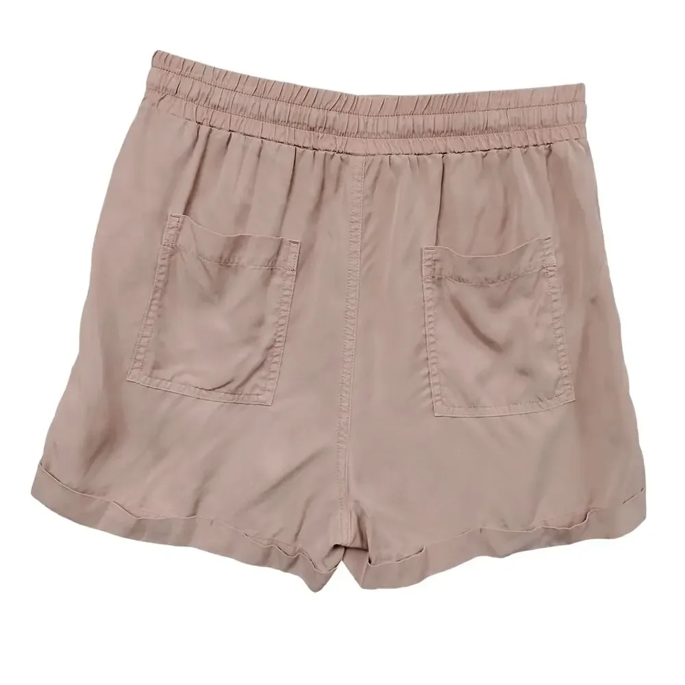 Universal Threads Shorts Size XS Dusty Rose Elastic Waist Drawstring and Pockets